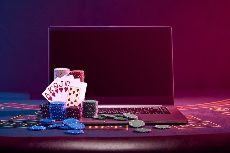 Layar permainan Caribbean Stud Poker di meja live babe188 dengan dealer sungguhan